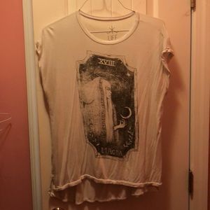 LIFE clothing co. white t-shirt